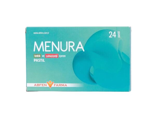 Menura Kekik ve Çuhaçiçeği İçeren Pastil 24lü - ABFEN FARMA