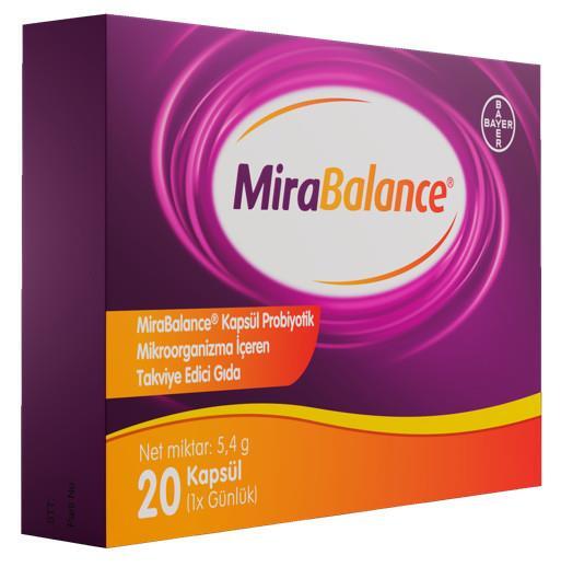 Mirabalance Probiyotik 20 Kapsül - BAYER