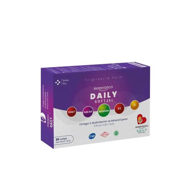 Momnischo Daily Softgel 30 Kapsül - PHARMASER