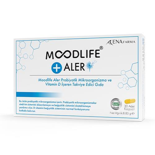 Moodlife Aler Probiyotik D Vitamin 30 Kapsül - ENAFARMA