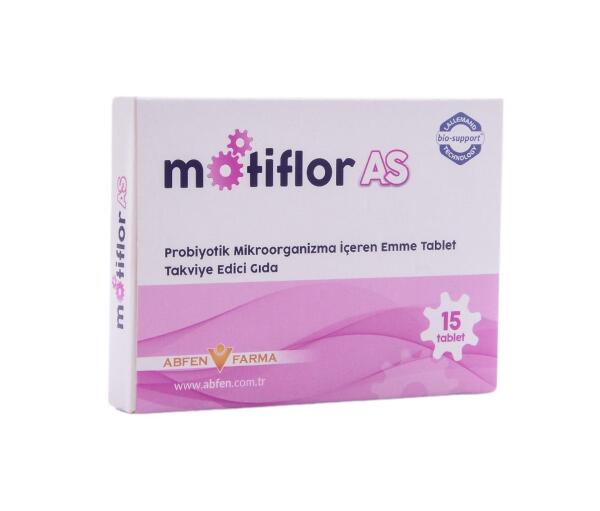 Motiflor As Probiyotik Oral Emme Tablet 15 Tablet - ABFEN FARMA