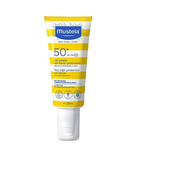 Mustela 50 Faktör Bebek Güneş Losyonu 200 ml - MUSTELA