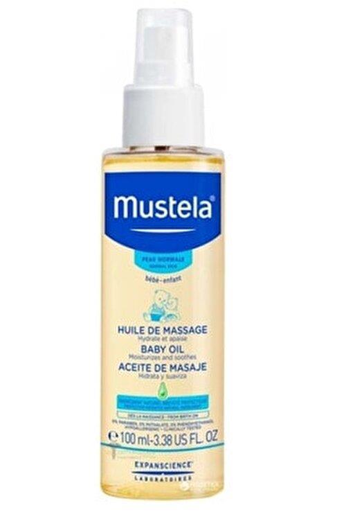 Mustela Baby Oil Masaj Yağı 100 ml+Vitamin Barrier Cream 1.2.3 Pişik Kremi 100 ml - 2