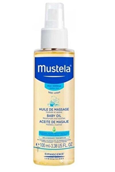 Mustela Baby Oil Masaj Yağı 100 ml+Vitamin Barrier Cream 1.2.3 Pişik Kremi 100 ml - 2