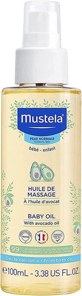 Mustela Bebek Bakım Masaj Yağı 100ml - MUSTELA