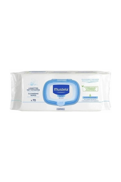 Mustela Rahatlatıcı ve Temizleyici Islak Mendil 70 Adet - MUSTELA