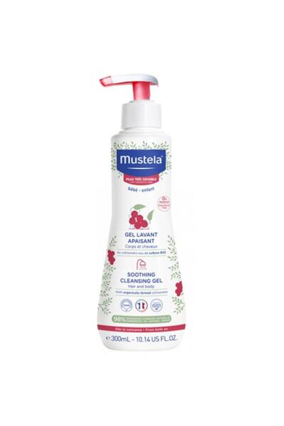 Mustela Soothing Cleansing Gel Çok Hassas Cilt Bebek Şampuanı 300 ml - MUSTELA