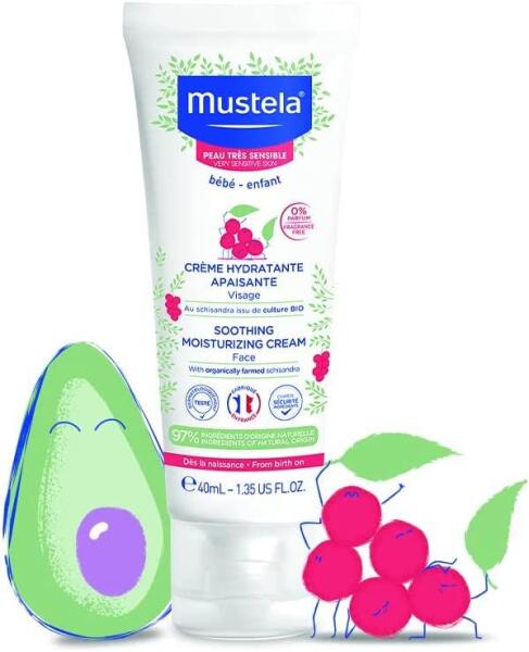 Mustela Soothing Moisturizing Cream 40ml - 3