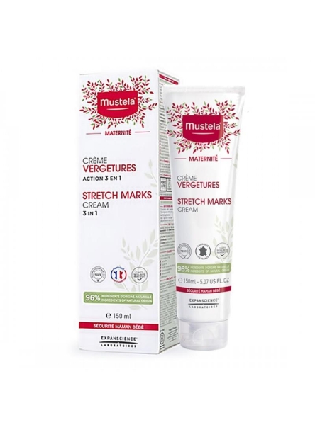 Mustela Stretch Marks Prevention Cream Çatlak Öncesi Krem 150 ml - 2
