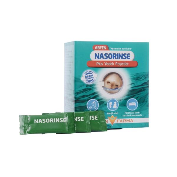 Nasorinse Plus Yedek Poşet 50 Adet - ABFEN FARMA