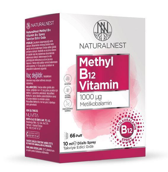 Naturalnest Methyl B12 1000 Mcg - NATURALNEST