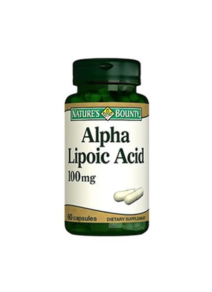 Natures Bounty Alpha Lipoic Acid 100 mg 60 Kapsül - NATURE'S BOUNTY