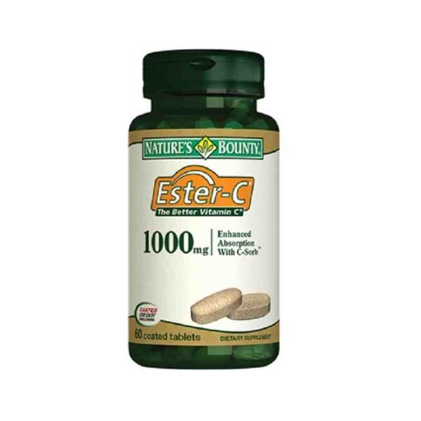 Natures Bounty Ester-C 1000 Mg 60 Tablet - NATURE'S BOUNTY