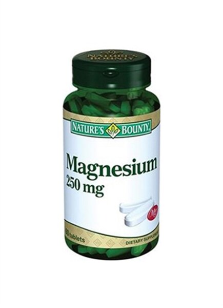 Natures Bounty Magnesium 250 mg 60 Tablet - NATURE'S BOUNTY