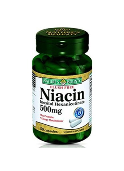 Natures Bounty Niacin 500 mg 50 Kapsül - NATURE'S BOUNTY