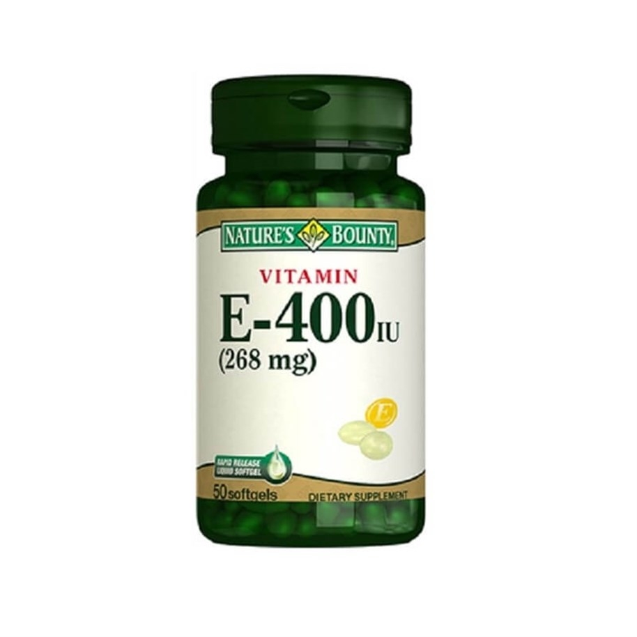 Natures Bounty Vitamin E-400 IU 50 Yumuşak Kapsül - 1