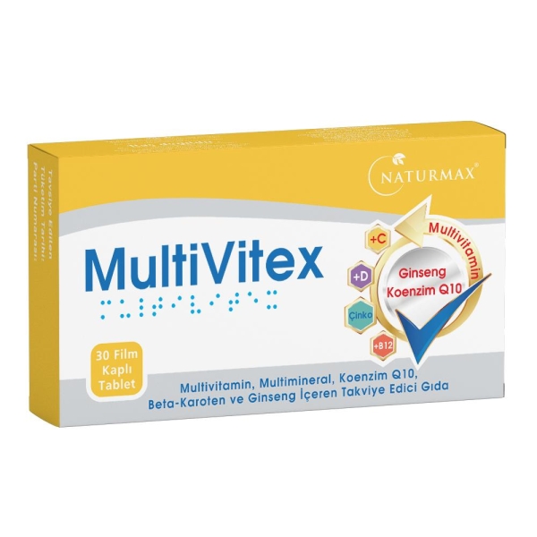Naturmax Multivitex 30 Tablet - NATURMAX
