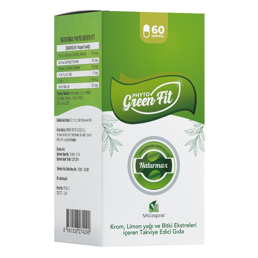 Naturmax Phyto Green Fit 60 Kapsül - 1