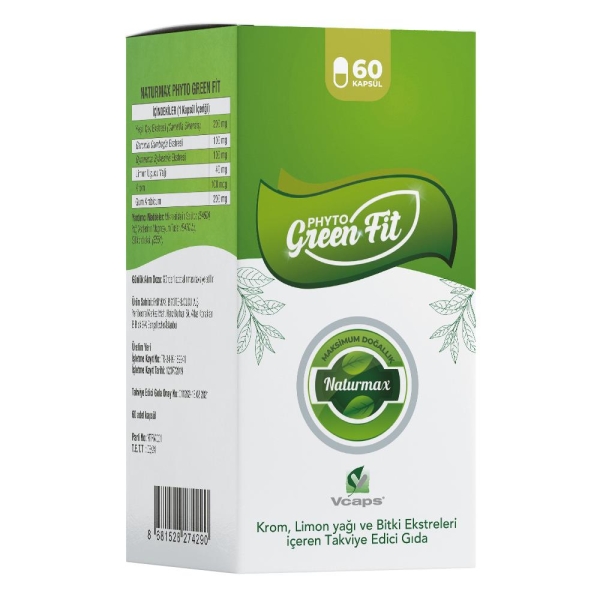 Naturmax Phyto Green Fit 60 Kapsül - NATURMAX