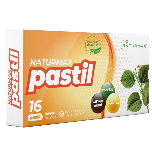 Naturmax Sarı Pastil 16lı - NATURMAX