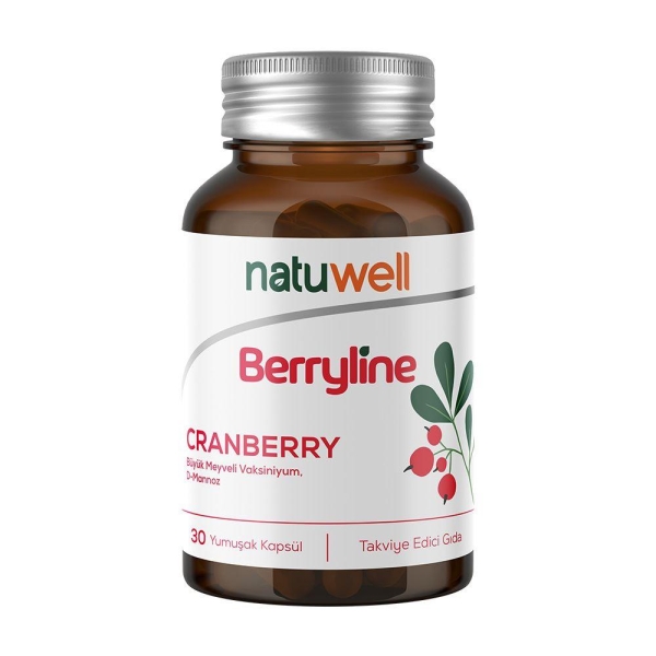 Natuwell Berryline Cranberry 30 Kapsül - NATUWELL