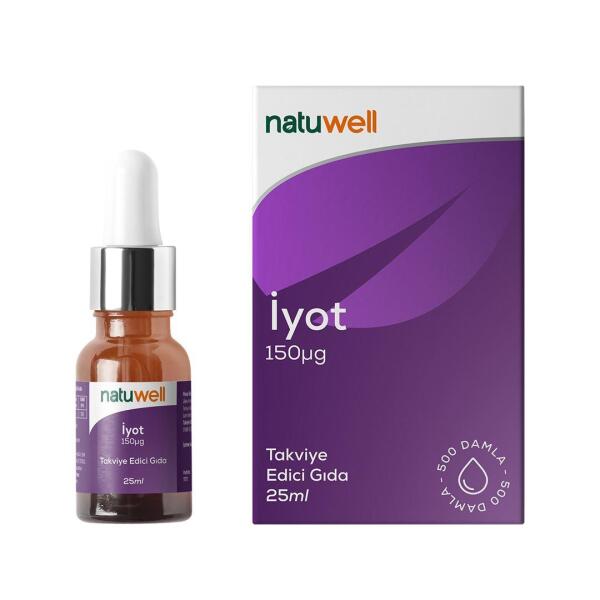 Natuwell İyot 150 Mcg 25 ml Damla - NATUWELL