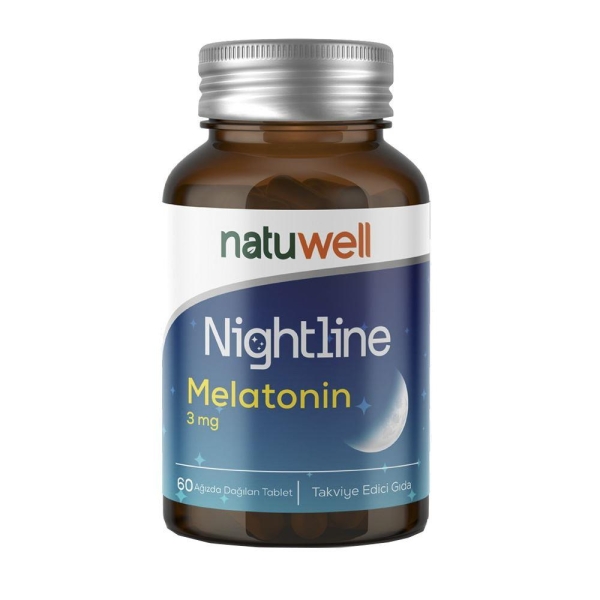 Natuwell Nightline Melatonin 60 Tablet - NATUWELL