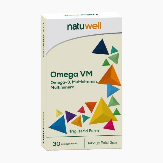 Natuwell Omega VM 30 Yumuşak Kapsül - NATUWELL