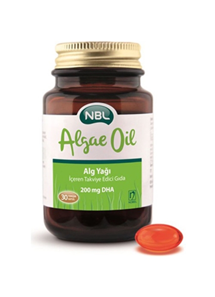 NBL Algae Oil 30 Kapsül - NOBEL