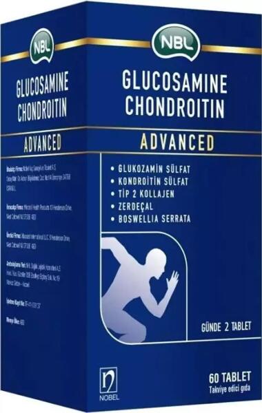 NBL Glucosamine Chondroitin Advanced 60 Tablet - NOBEL