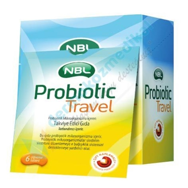 NBL Probiotic Travel 6 CT 12 Lİ - NOBEL
