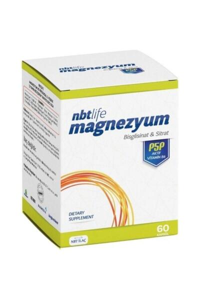 Nbt Life Magnezyum P5P Vitamin B6 60 Kapsül - NBT LIFE