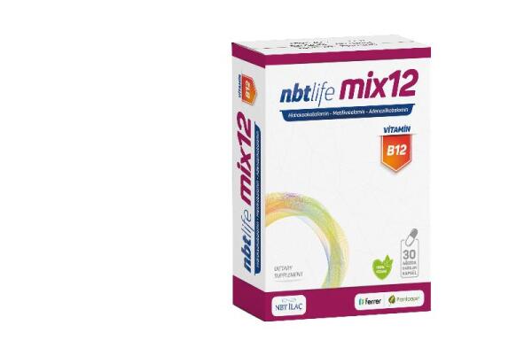 Nbt Life Mix12 Vitamin B12 30 Kapsül - NBT LIFE