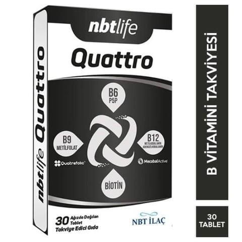NBT Life Quattro Tablet 30 lu - NBT LIFE