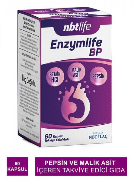NbtLife Enzymlife 60 Kapsül - NBT LIFE