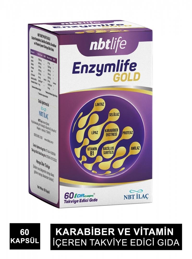 NbtLife Enzymlife Gold 60 Kapsül - 1