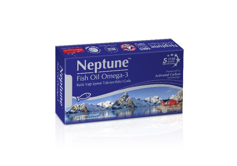 Neptune Fish Oil Omega 3 Balık Yağı 30 Kapsül - 1