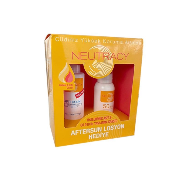 Neutracy Normal ve Kuru Ciltler için Spf50+ Güneş Koruyucu Krem 70 ml + Aftersun HEDİYE - NEUTRACY