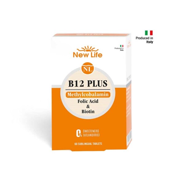 New Life B12 Plus 60 Tablet - NEW LİFE
