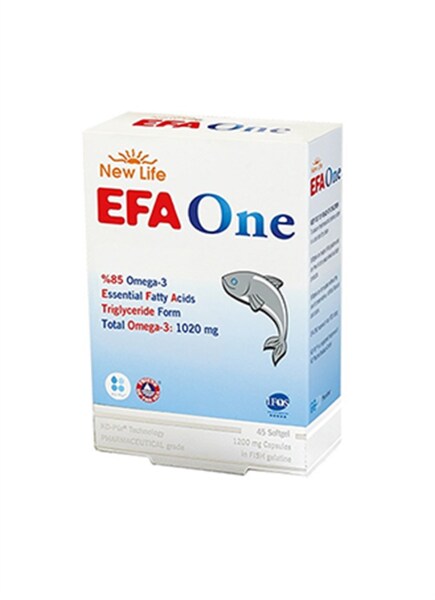 New Life EFA One Omega 3 Balık Yağı 45 Kapsül - NEW LİFE