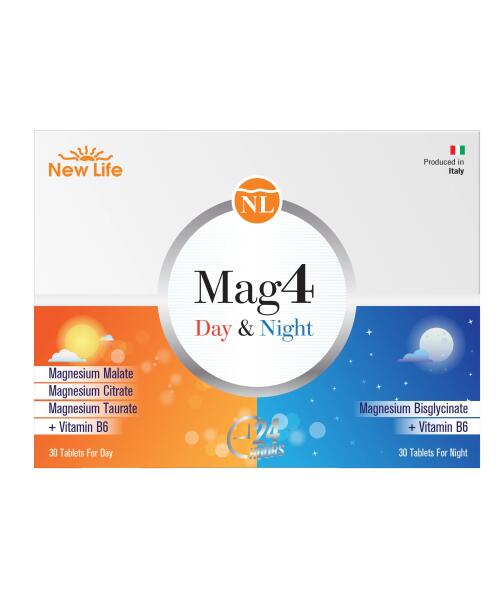 New Life Mag4 Day & Night 60 Tablet - NEW LİFE