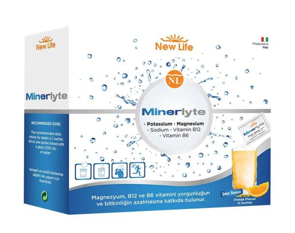 New Life Minerlyte Magnezyum 12 Şase - NEW LİFE