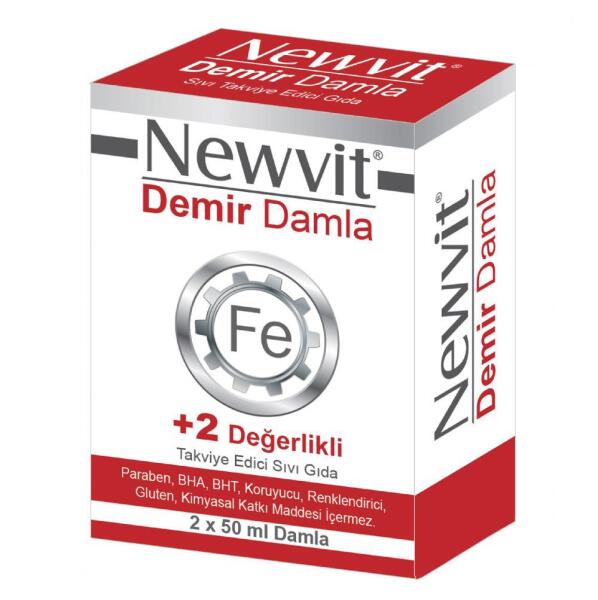 Newvit Demir Damla 100 ml - NEWVIT