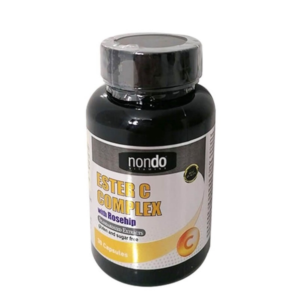 Nondo Ester C Complex With Rosehips 30 Kapsül - NONDO VİTAMİNS