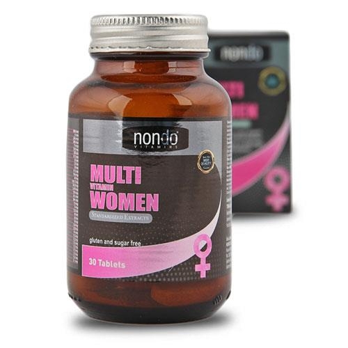 Nondo Multivitamin Women 30 Tablet - NONDO VİTAMİNS