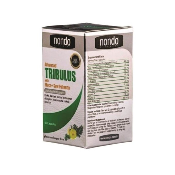 Nondo Advanced Tribulus 60 Kapsül - NONDO VİTAMİNS