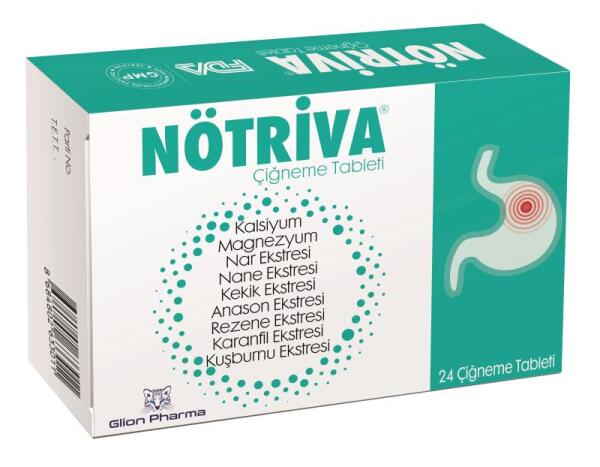 Nötriva 24 Çiğneme Tableti - GLION PHARMA