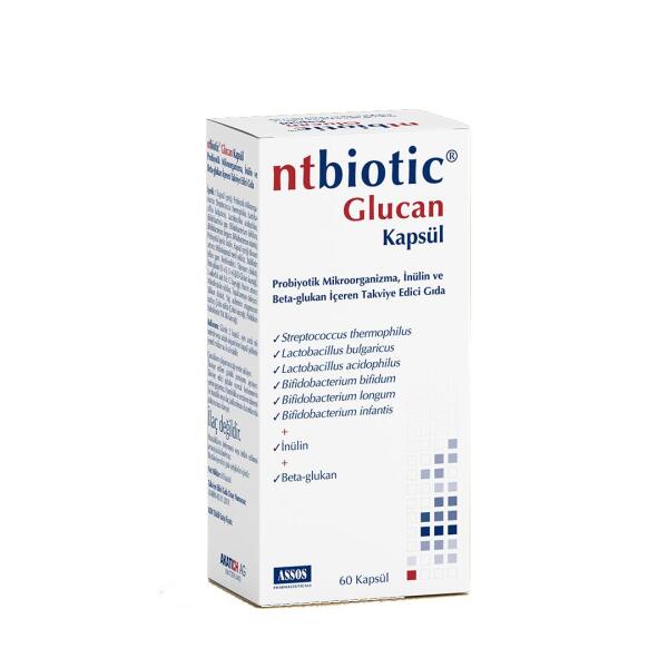 NTBiotic Glucan 60 Kapsül - ASSOS