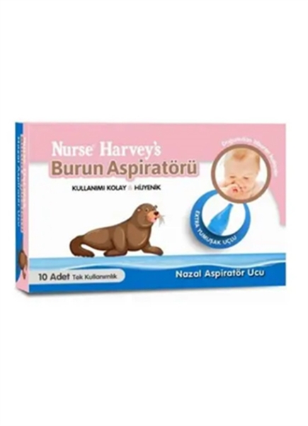 Nurse Harvey Yedek Aspiratör Ucu 10 Adet - NURSE HARVEY'S