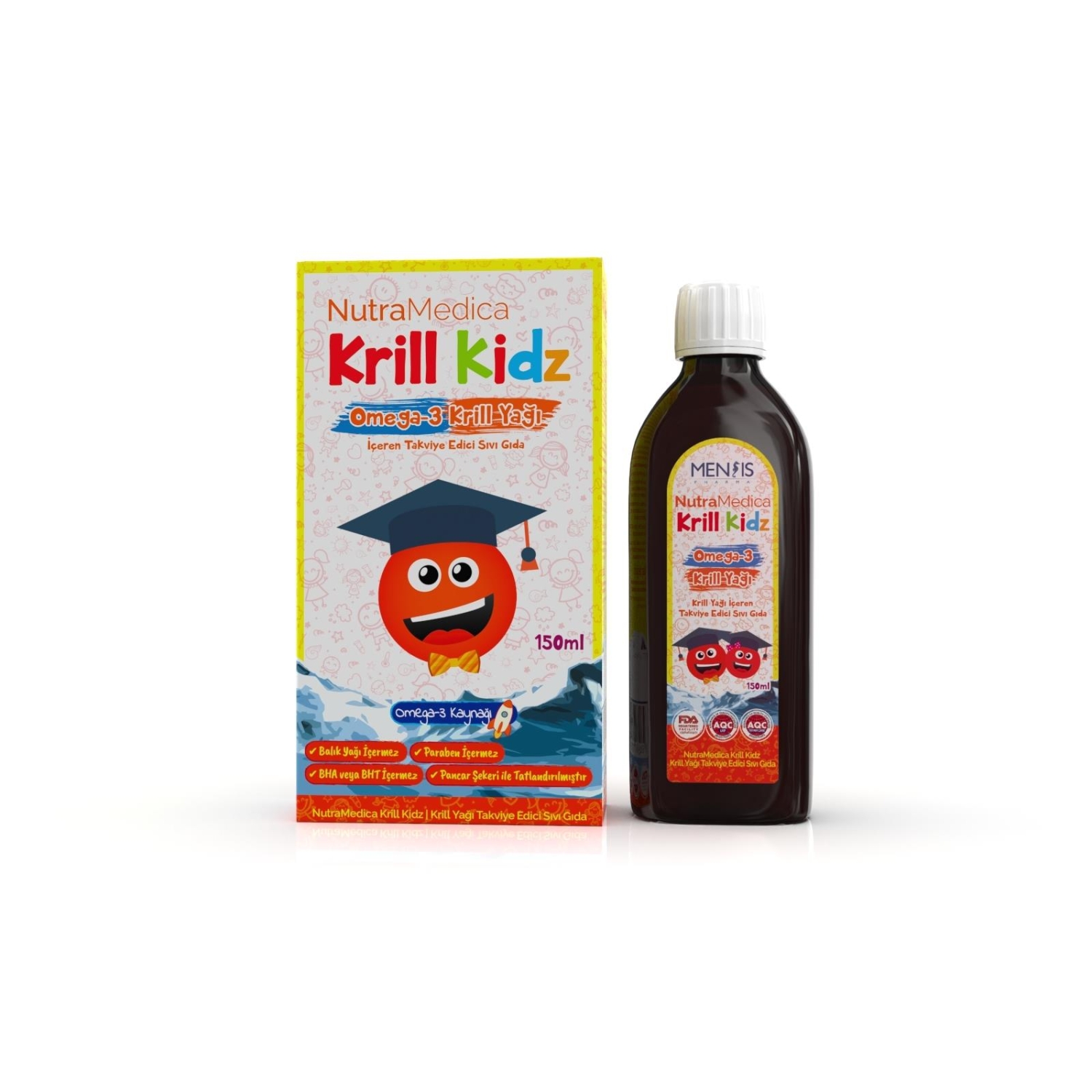 Nutramedica Krill Kidz Şurup 150 ml - 1